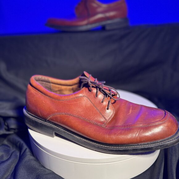 Men\'s Florsheim, Brown Leather Shoes, Size 11.5, Condition 7/10